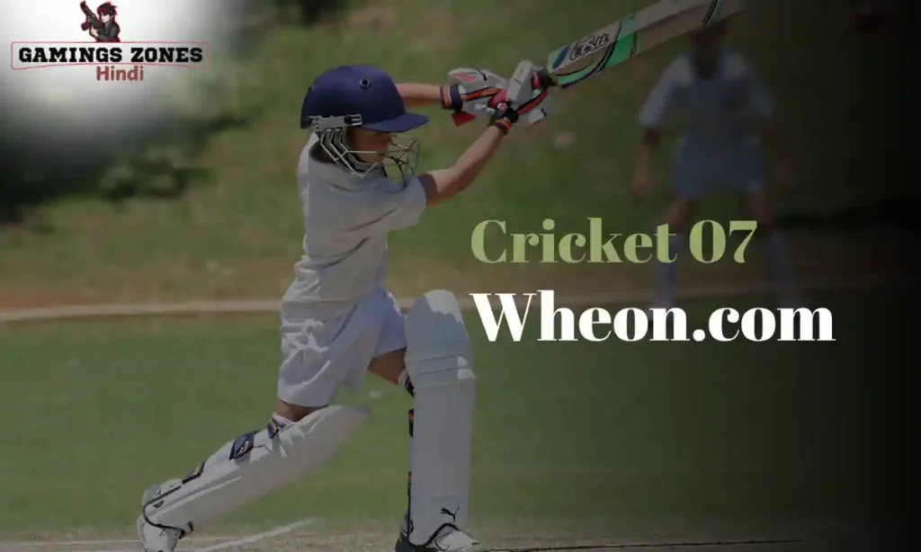 Cricket 07 Wheon.com